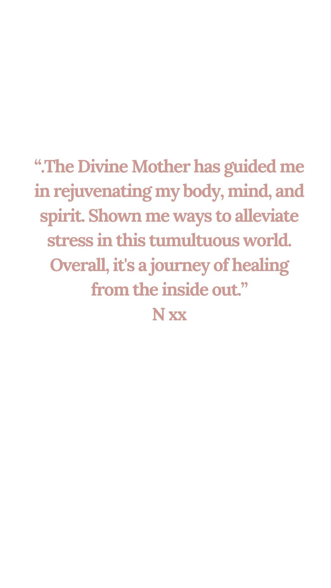 Divine Mother Waitlist