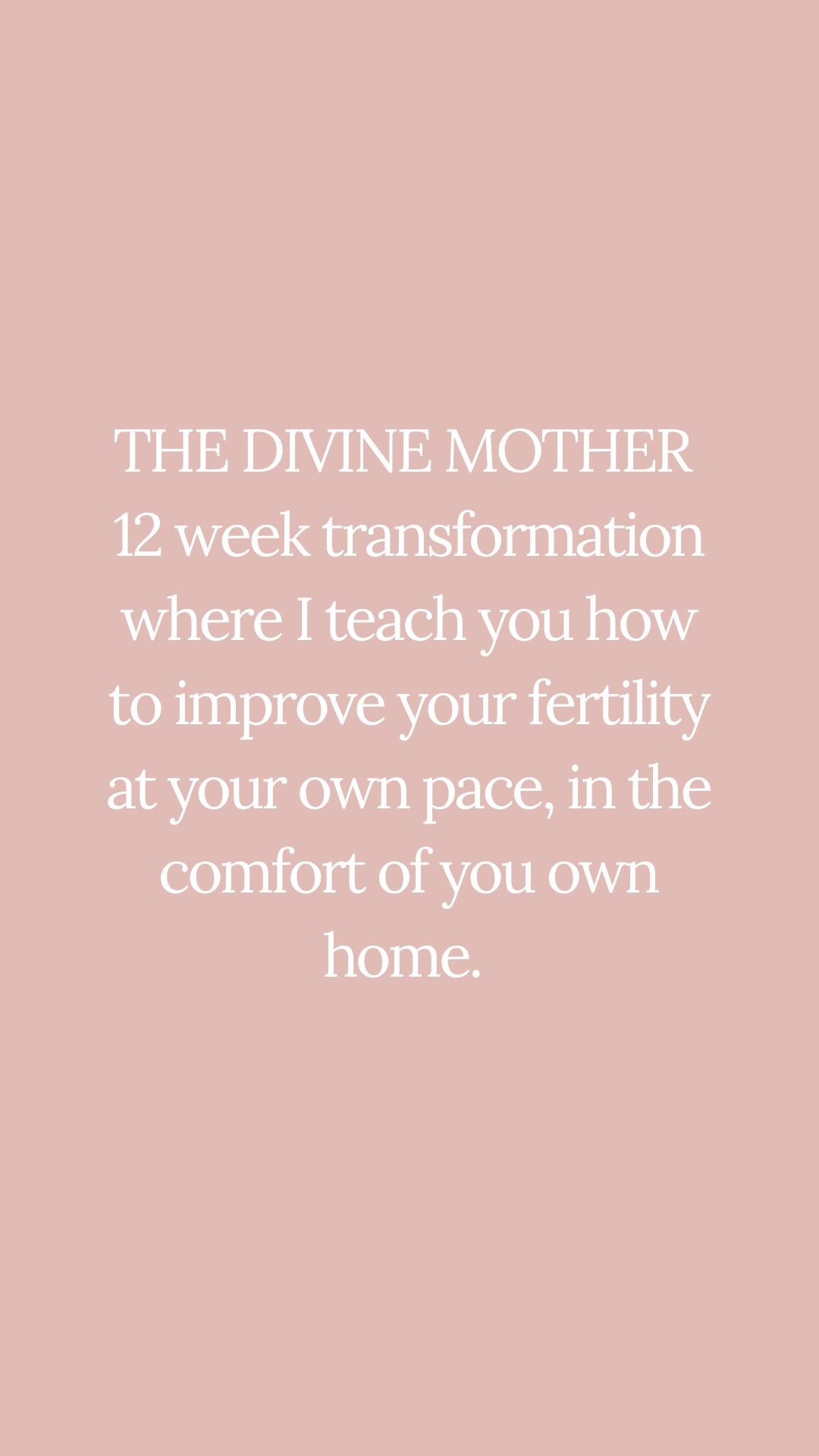 Divine Mother Waitlist